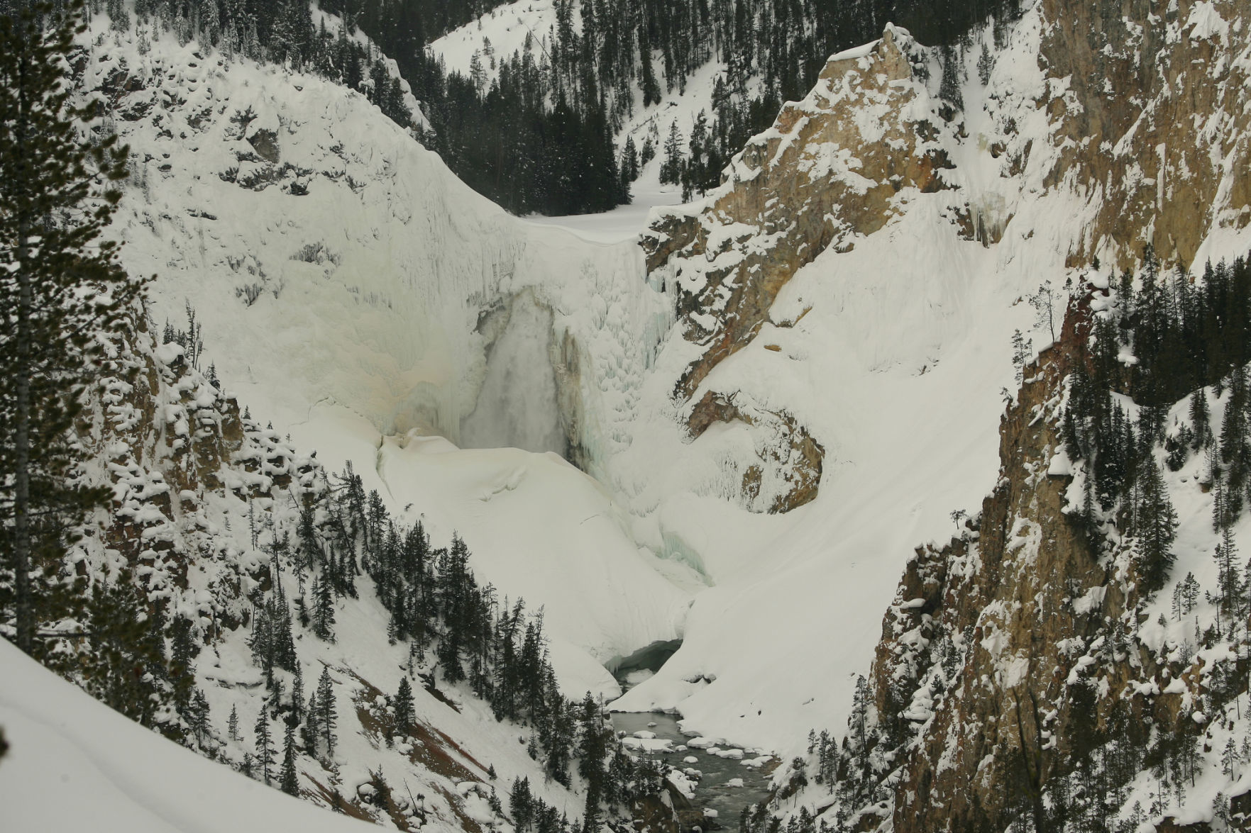 Lower Falls of the Yellowstone River